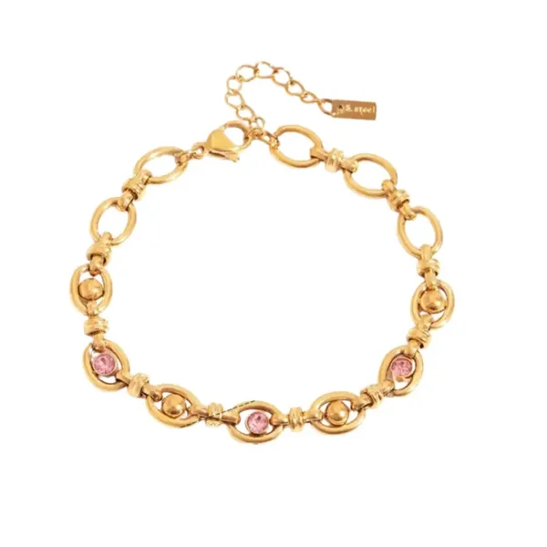 Rosa Armband Roze - Rosies