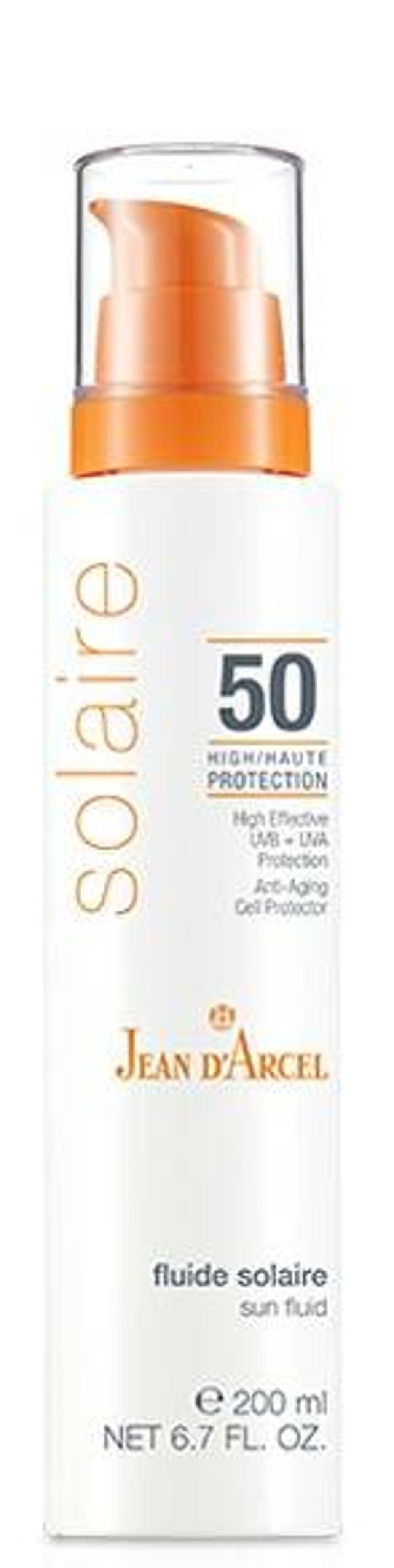 Fluide Solaire SPF50 - Jean D'Arcel
