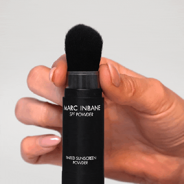 Tinted SPF50 powder Dark - Marc Inbane