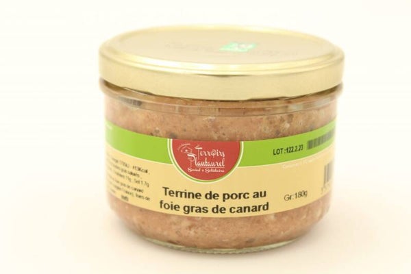 Terrine de porc au foie gras