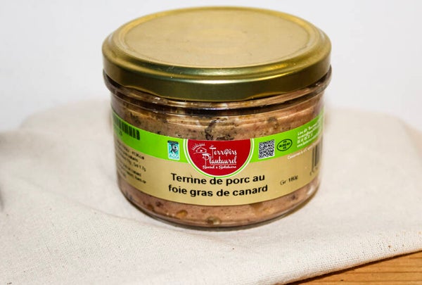Terrine de porc au foie gras