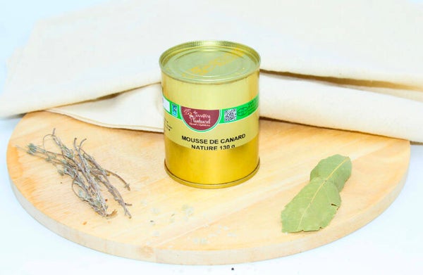 130GR Mousse de canard nature 50% FG