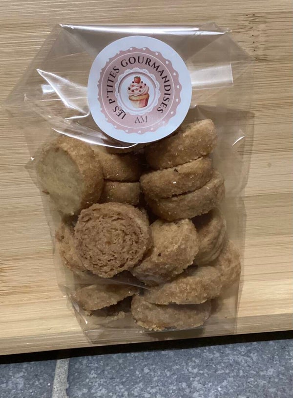 Sablé diamants à l’orange /100g