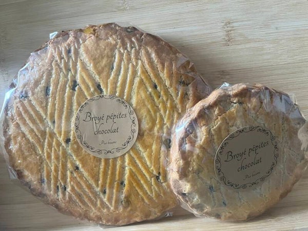 Broyé pépites chocolat / 2 ou 4parts