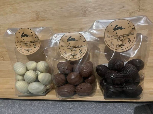 Œufs praliné feuilleté /100g