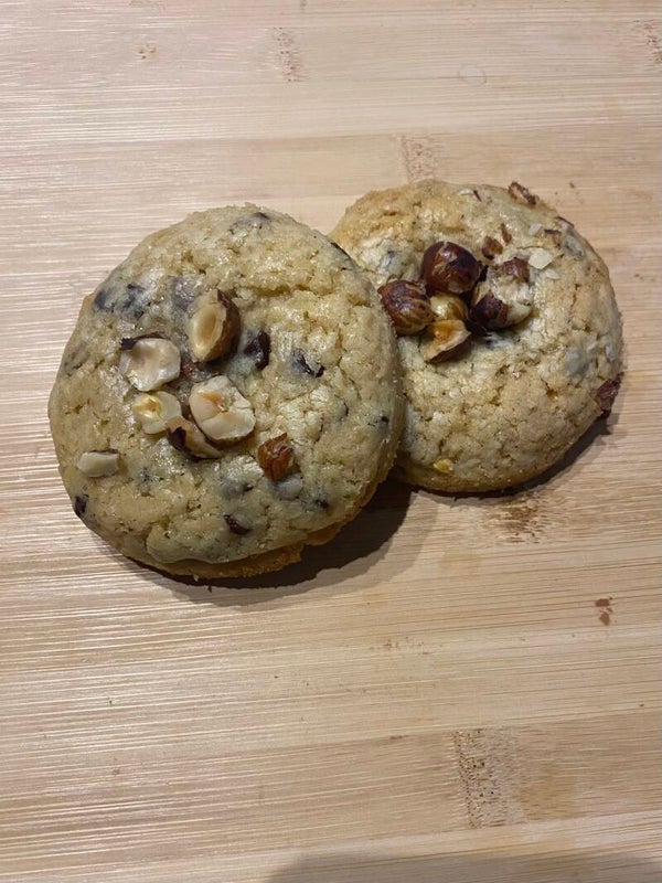 Cookie garnie praliné noisette