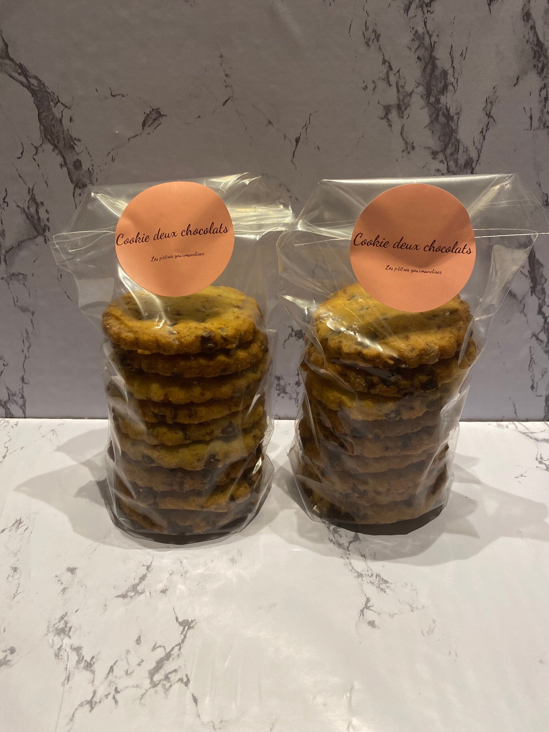 Cookie deux chocolats /9pièces