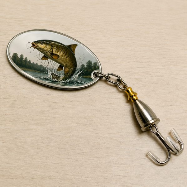 🎣 Cuillère de pêche personnalisée