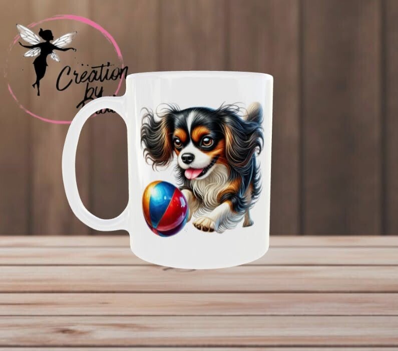 🐶 Mug Cavalier – Petit compagnon plein de tendresse
