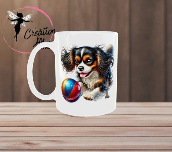 🐶 Mug Cavalier – Petit compagnon plein de tendresse