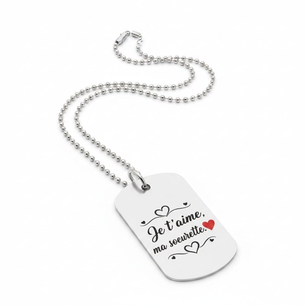❤️ Plaque militaire personnalisée