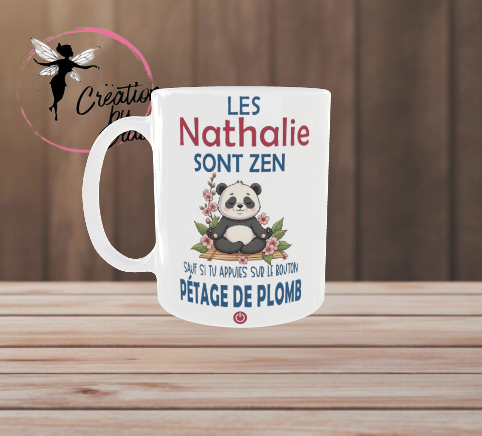 Mug Personnalisé "Panda Zen"