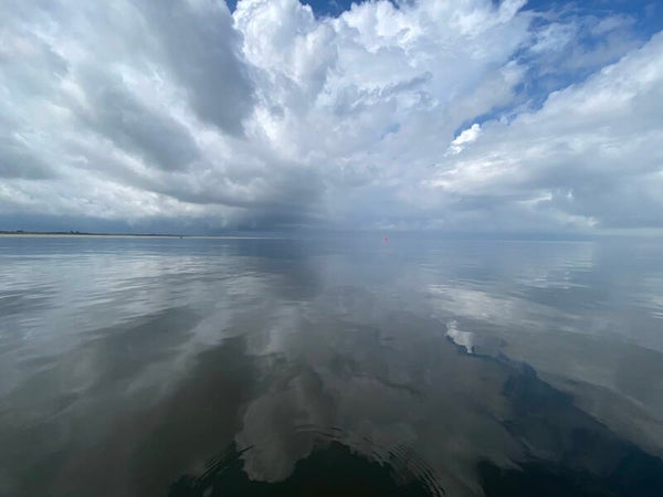 Rode en groene boei klein