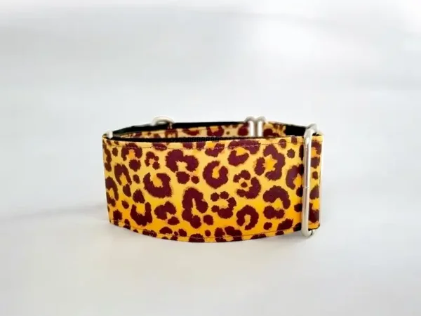 COLLAR MARTINGALE LEOPARDO