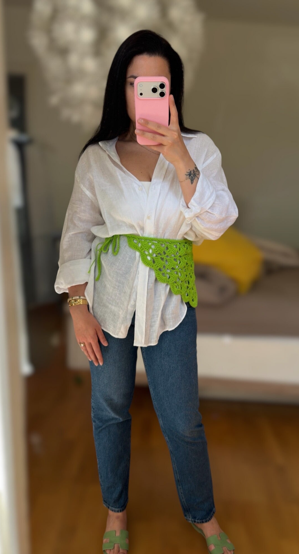 Crochet Belt & Bandana 2-in-1