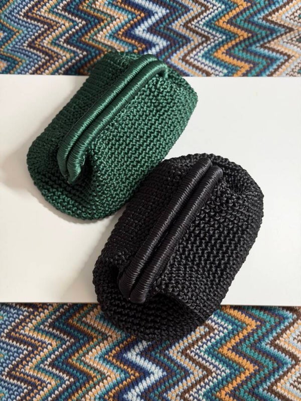 Satin Yarn Pouch Bag ✨