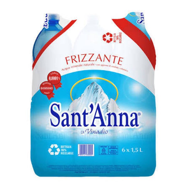 Eau sant'anna  Pétillante 1.5l x6