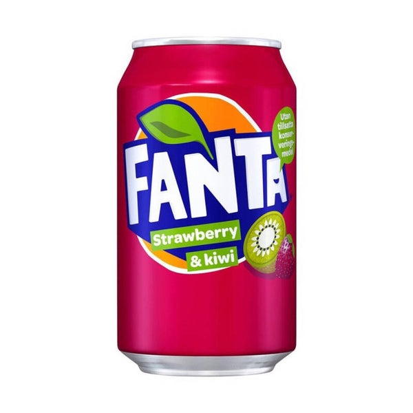 Fanta Strawberry Kiwi fat can 330ml x24