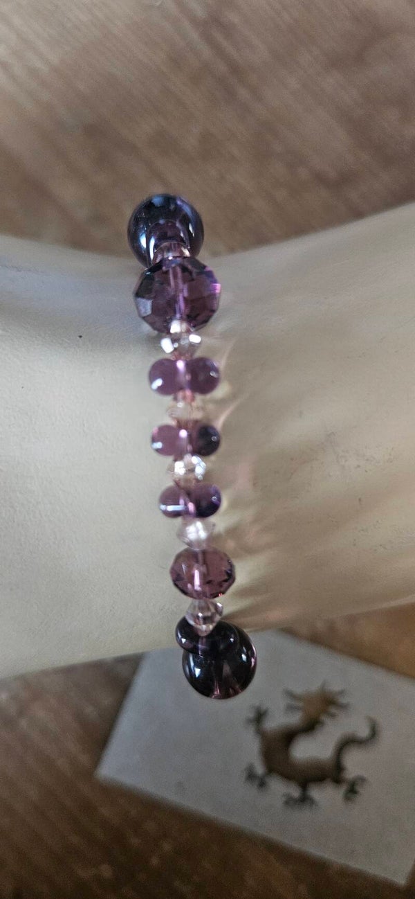 Handgefertigtes Perlenarmband – Glanz, Pastell & Kristalle (Wunschmodell wählbar)