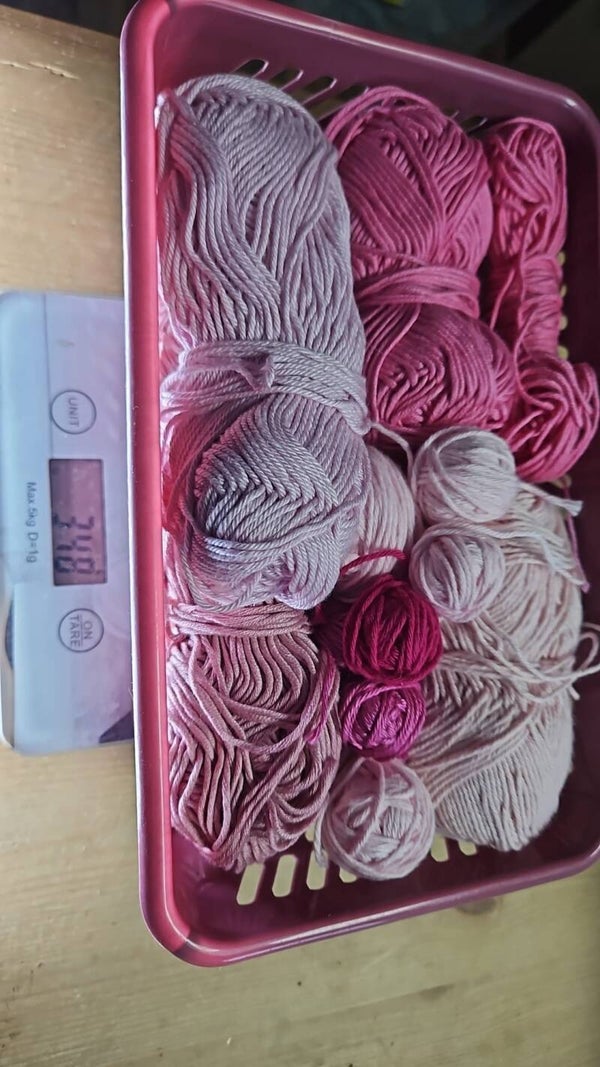 Großes Baumwolle 8/4 Garnpaket (ca. 1,64 kg) – Bunte Mischung Häkelgarn
