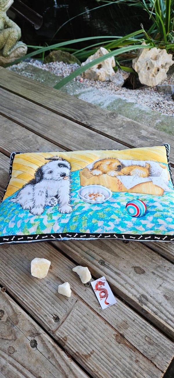Handgemachtes Hundekissen Dekoratives Zierkissen Handmade Dog Pillow Cushion Dog Lover Gift