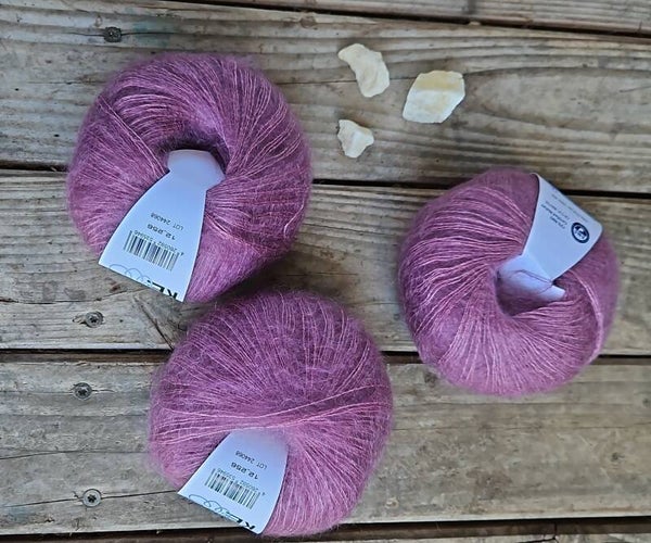 Kremke - Silky Kid - Mohair-Seide - heide