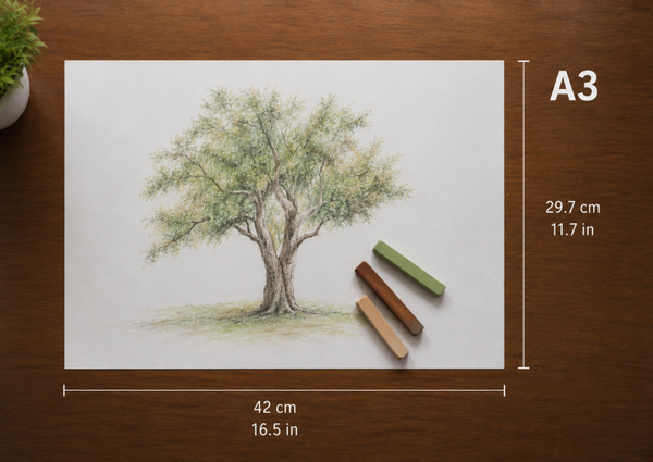 Dibujo Pastel A3