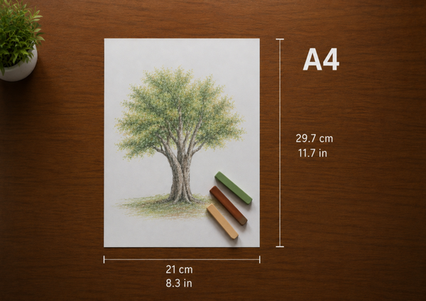 Dibujo Pastel A4