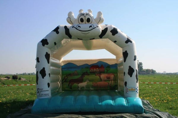 springkussen de koe (incl. dak)