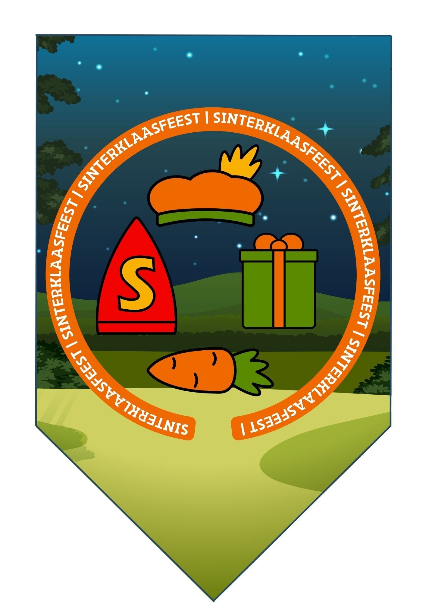 Vlaggenlijn Sinterklaas 5
