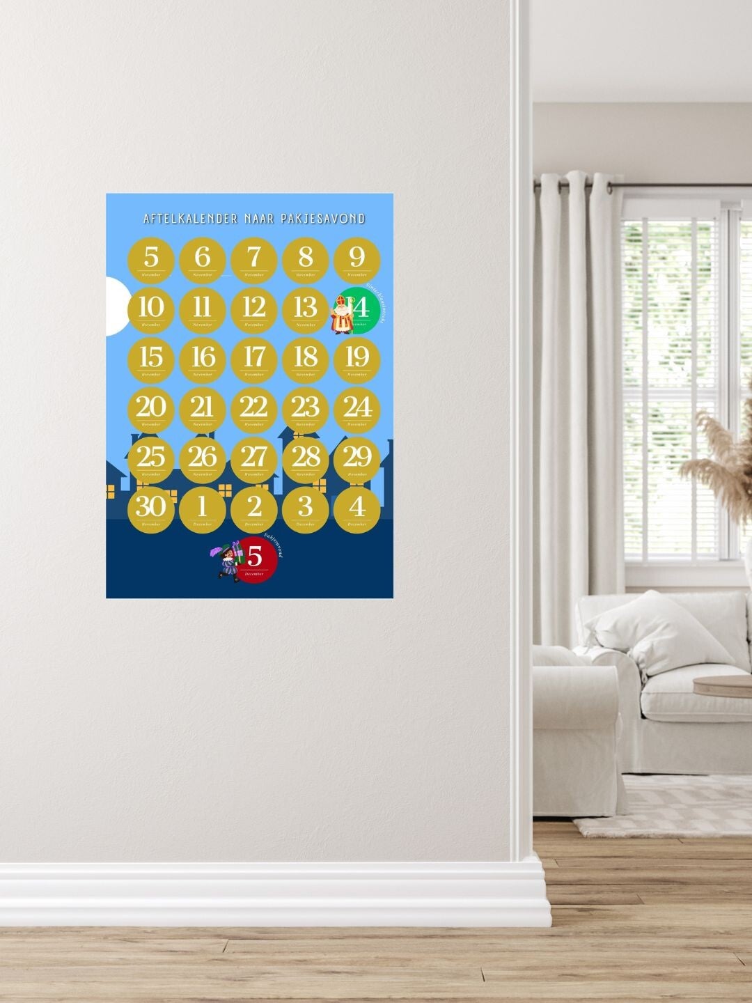 Sinterklaas Aftelkalender 1