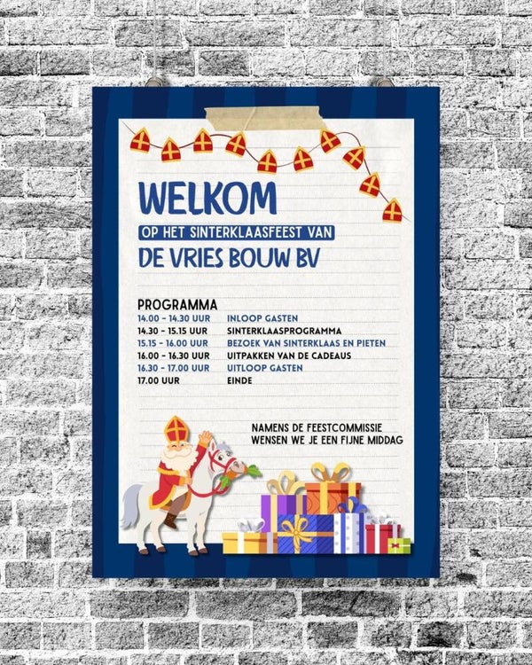 Sinterklaas Poster 3
