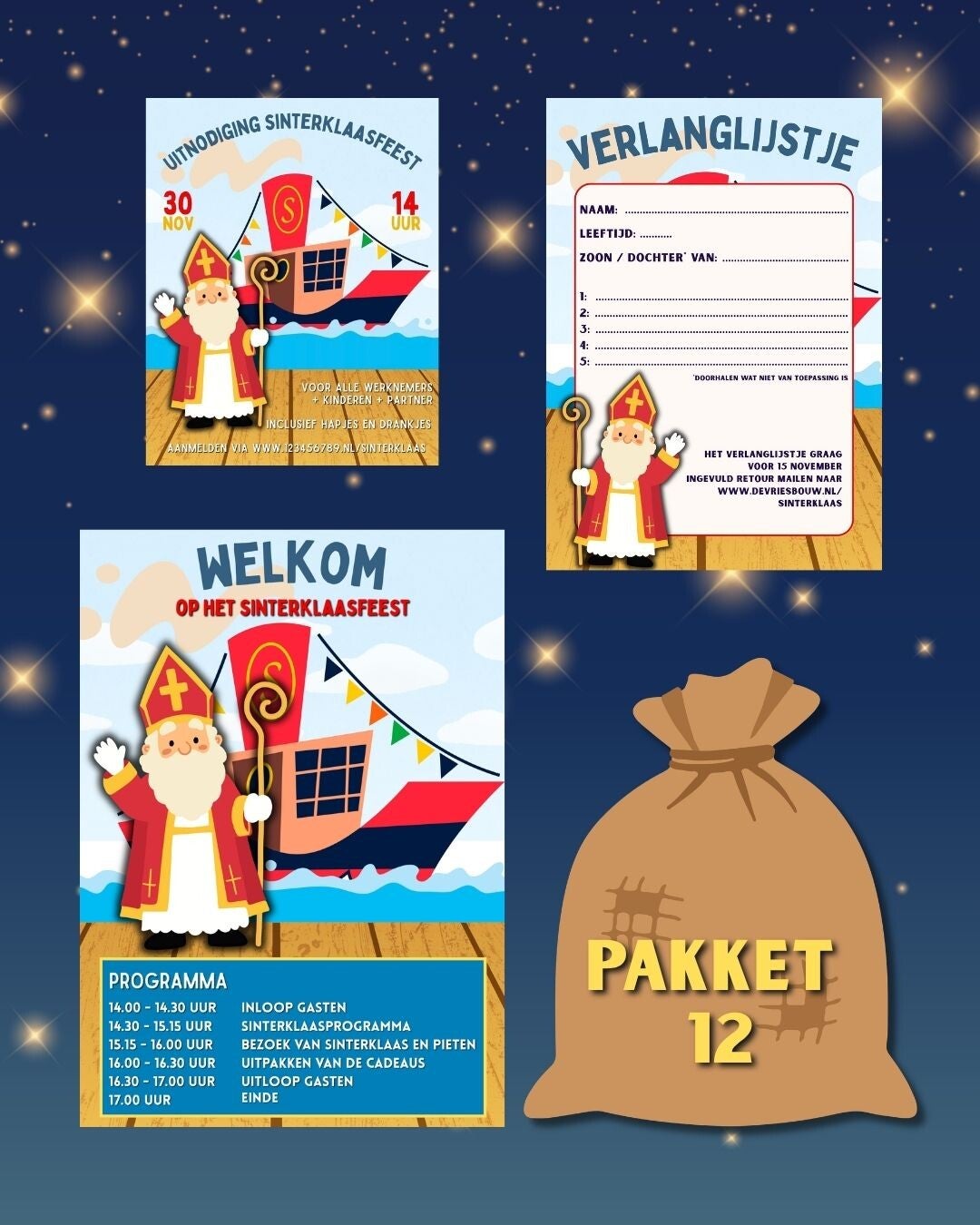 Sinterklaas Feestpakket 12
