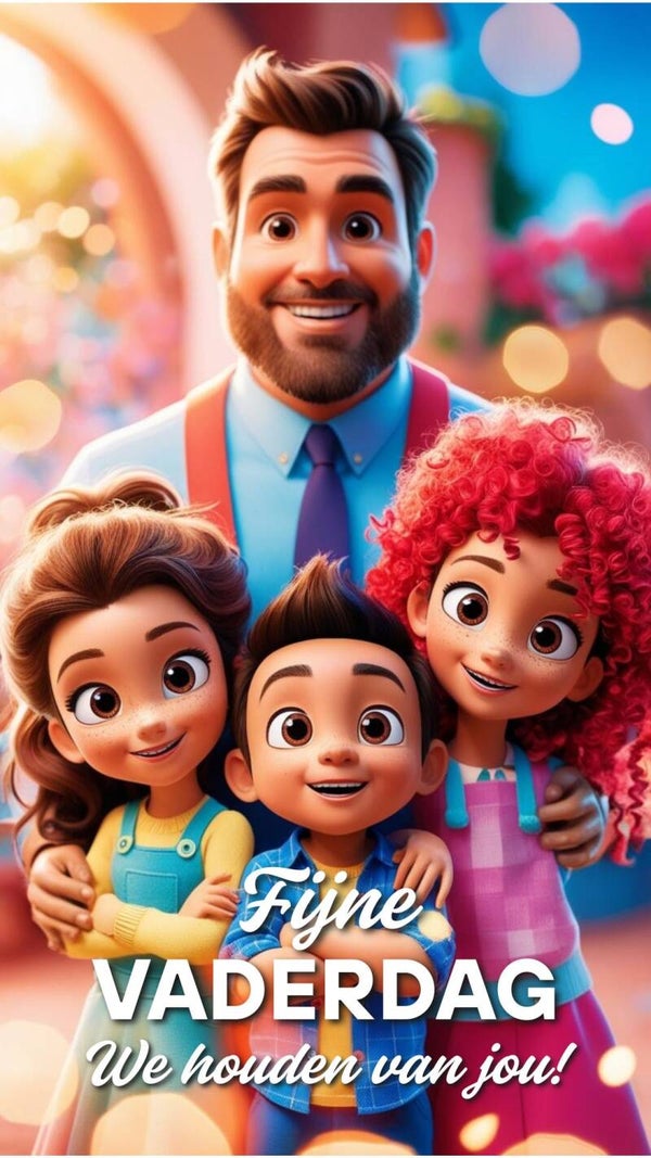 Kaart voor Vaderdag
