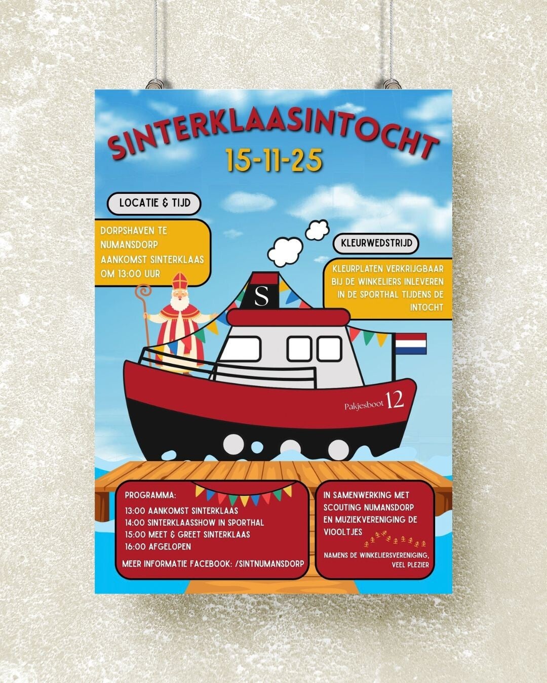 Poster Sinterklaasintocht
