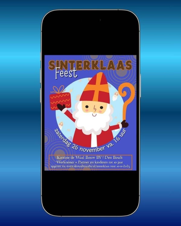Uitnodiging Sinterklaasfeest - Circel