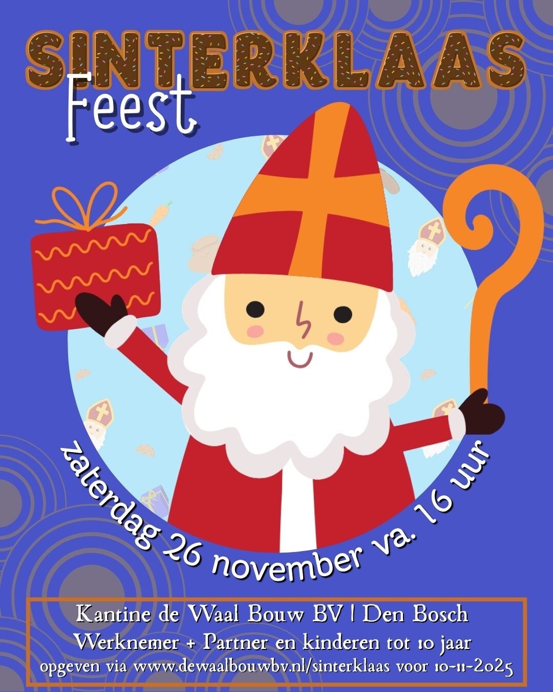 Uitnodiging - Sinterklaasfeest