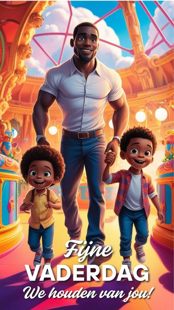 Kaart voor Vaderdag