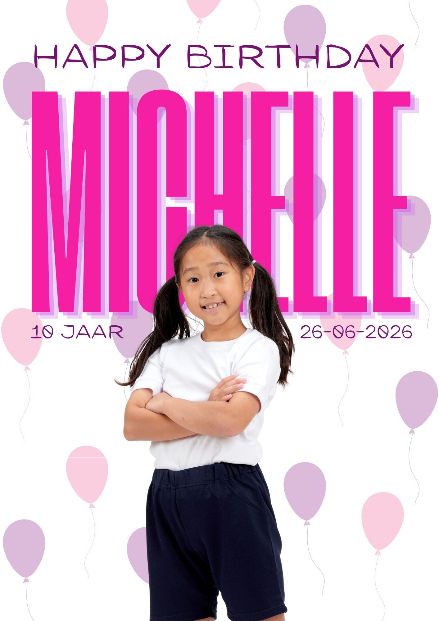 Verjaardagsposter Kind 3