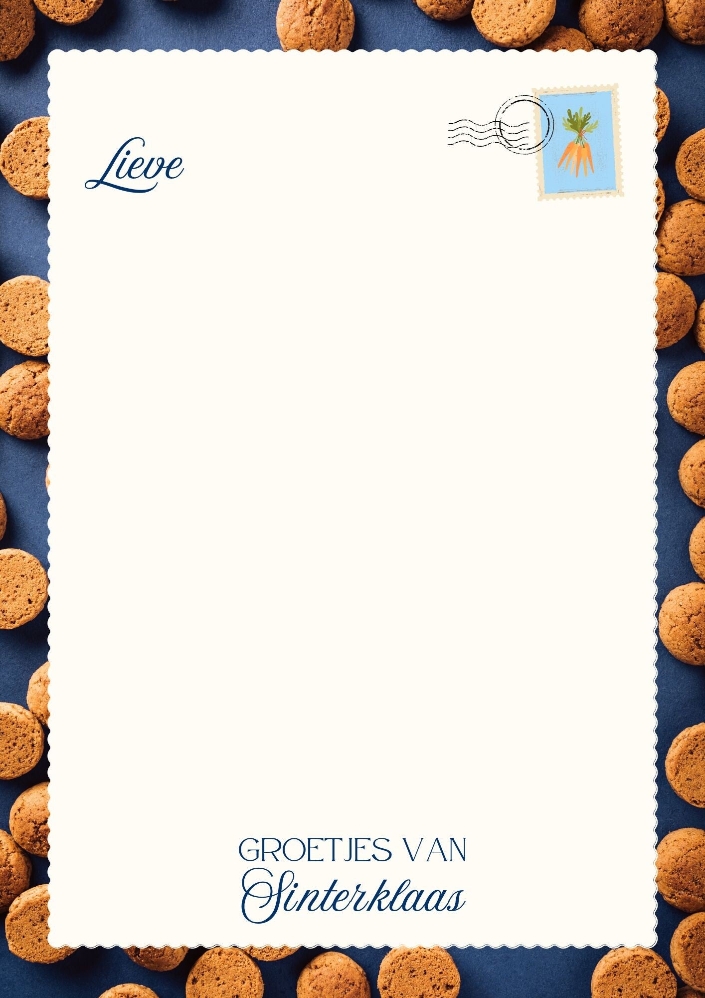 Sinterklaas Briefpapier 4