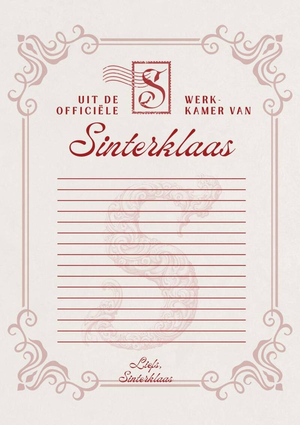 Sinterklaas Briefpapier 5