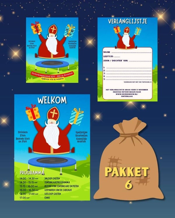 Sinterklaas Feestpakket 6