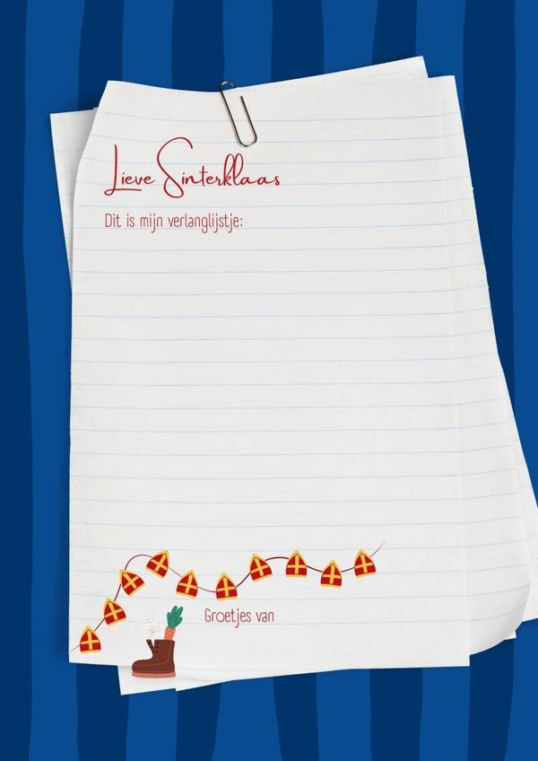 Verlanglijstje Sinterklaas 6