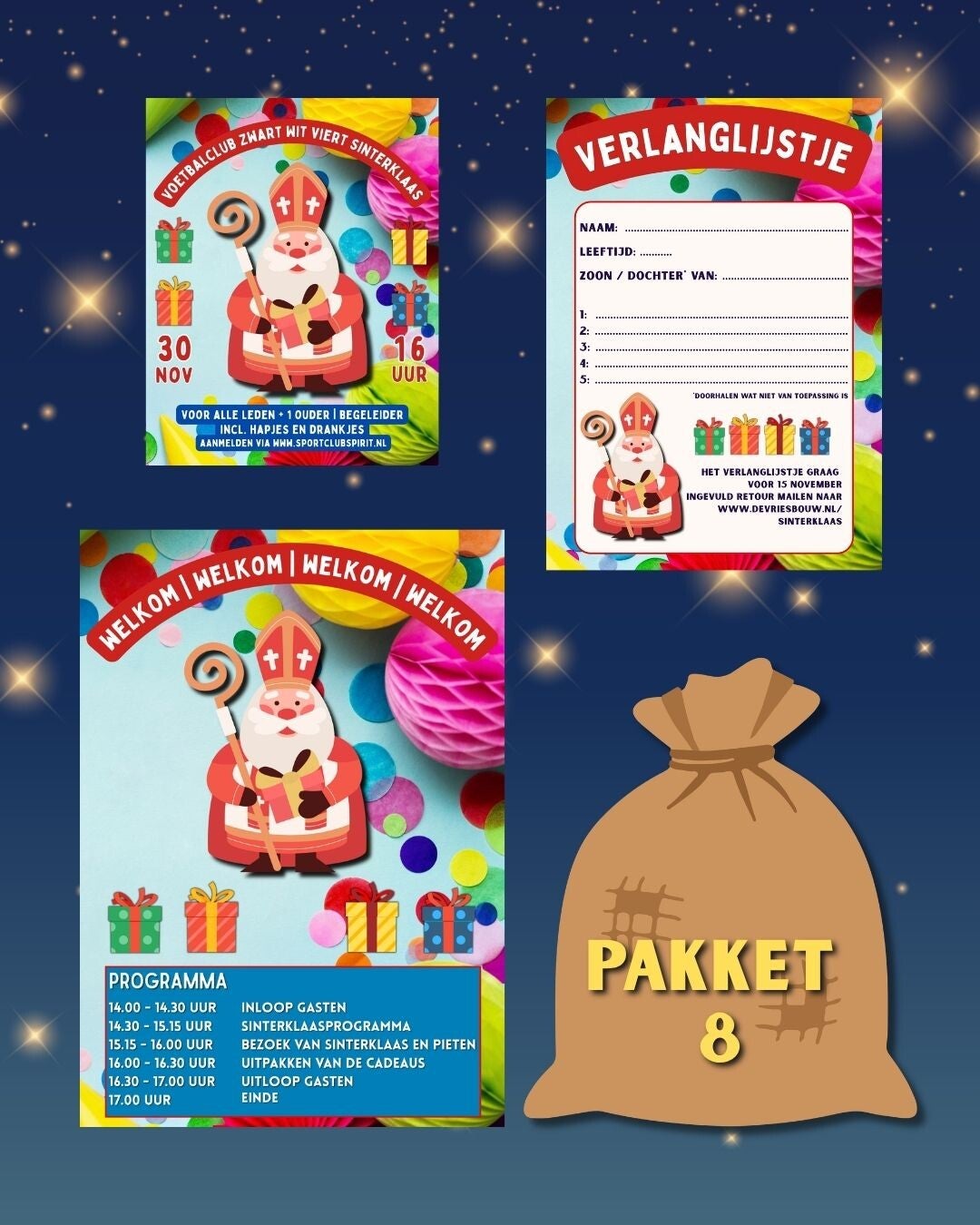 Sinterklaas Feestpakket 8