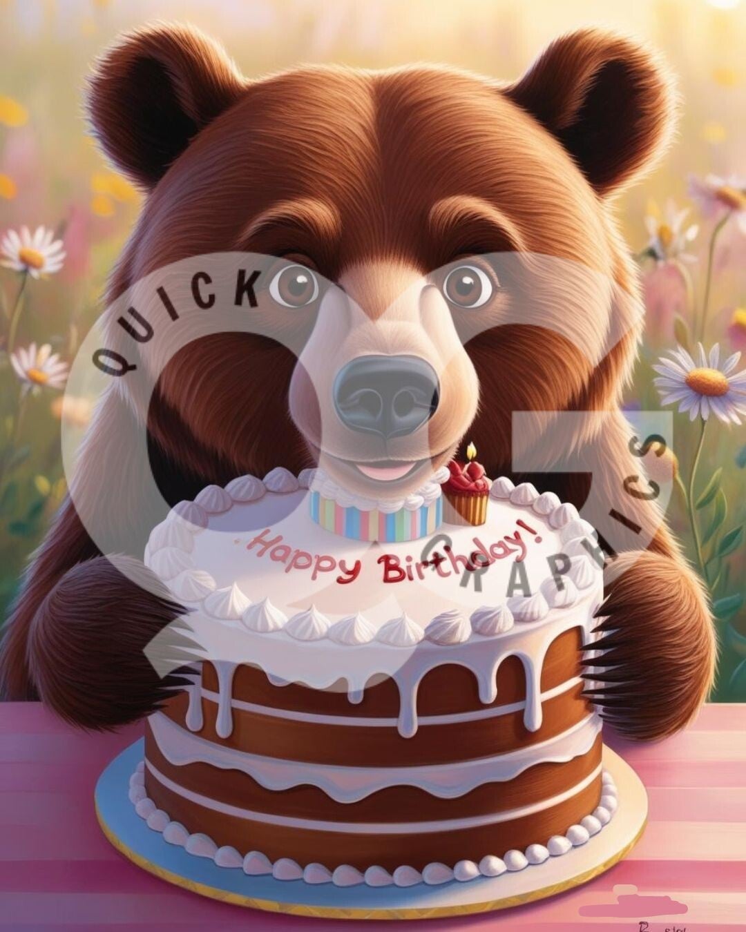 Verjaardagskaart - BEER