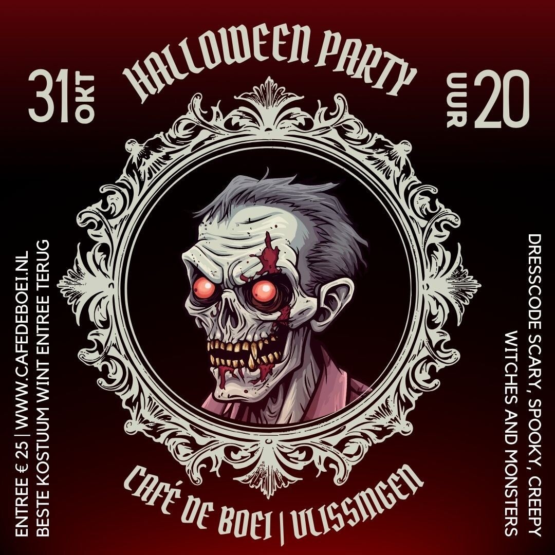 Social Media Afbeelding - Halloween Feest