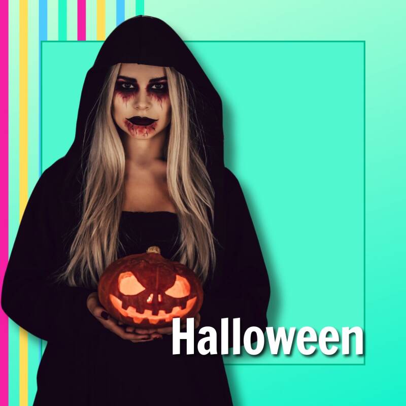 Digitale Uitnodigingen m.b.t. Halloween