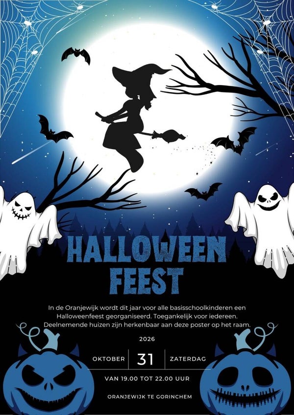 Halloween Poster A3 - Heks