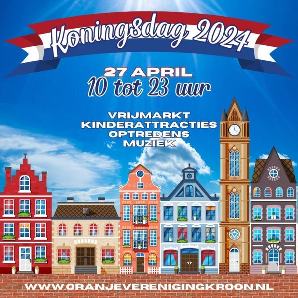 Social Media Afbeelding - Koningsdag Evenement
