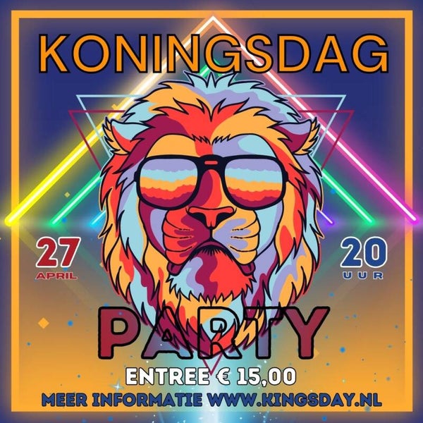 Social Media Afbeelding - Koningsdag Party